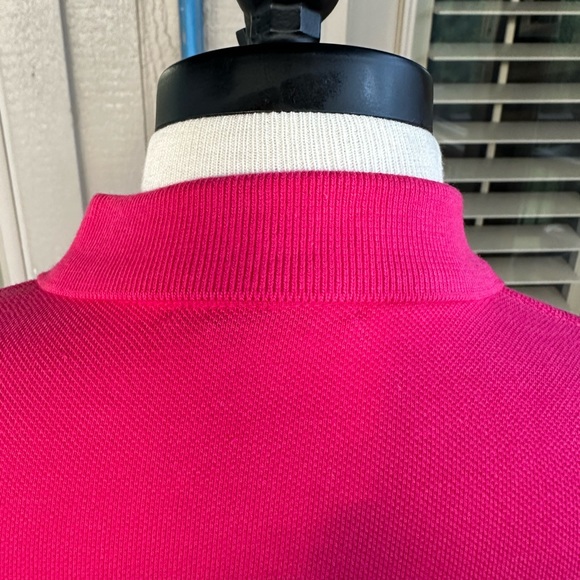 POLO Ralph Lauren NWT Boys Long Sleeve Fuchsia Cotton Pique Knit Shirt - Size 5 - Picture 5 of 9